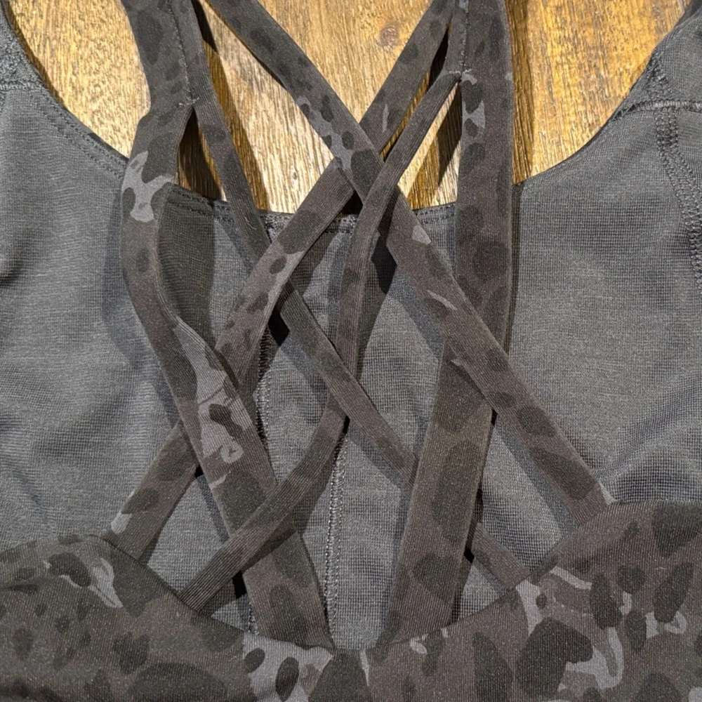 Free to Be Elevated Bra - Deep Coal Multi (Black)